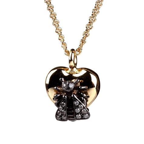 gucci bee tooth jewelry|Gucci gold chain necklaces.